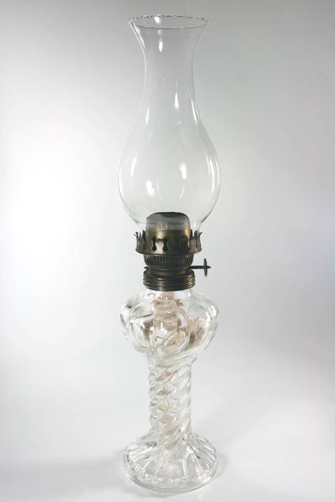 Glass Oil Lamp Invention